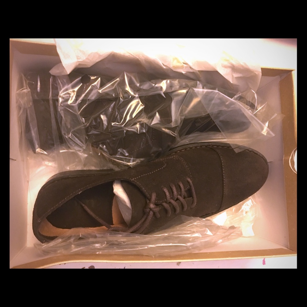 Born Men’s Chocolate Brown Oxfords